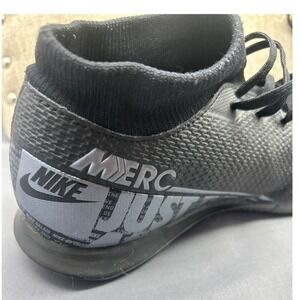 Nike Mercurial‎ Superfly 7 Elite TF Black Soccer Cleats Men's Size 7 Indoor